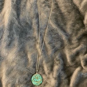 Beautiful Statement Turquoise Stone Necklace